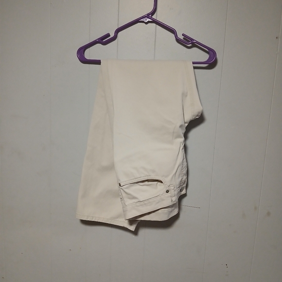 Ralph Lauren polo jean company ladies off white jeans. Size 6 - Picture 8 of 12